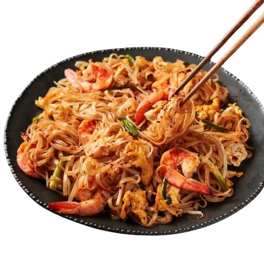 Schezwan Noodles - Prawns